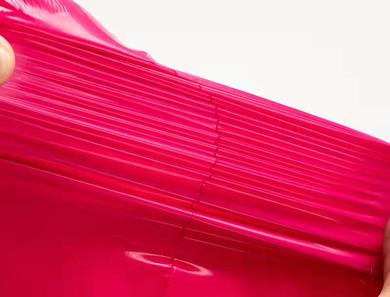 磁玫红色快递袋-05